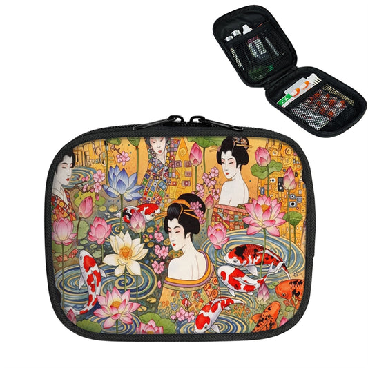 Golden Serenity Travel Medicine or Electronic Accessories Kit