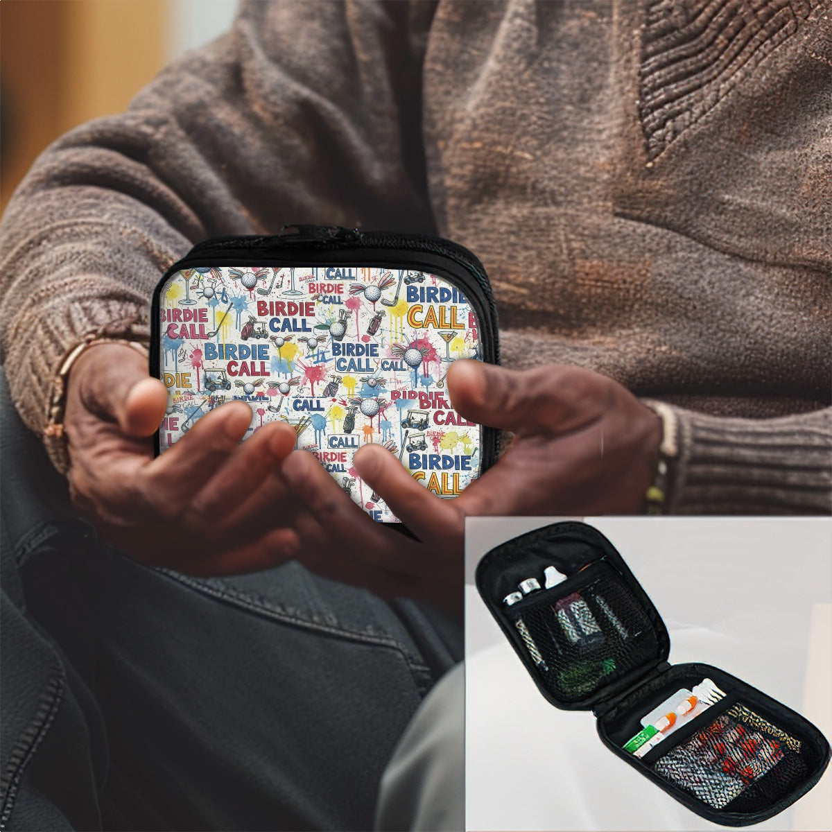 The Birdie Call Classic: The Ultimate Travel Medicine or Electronics Case