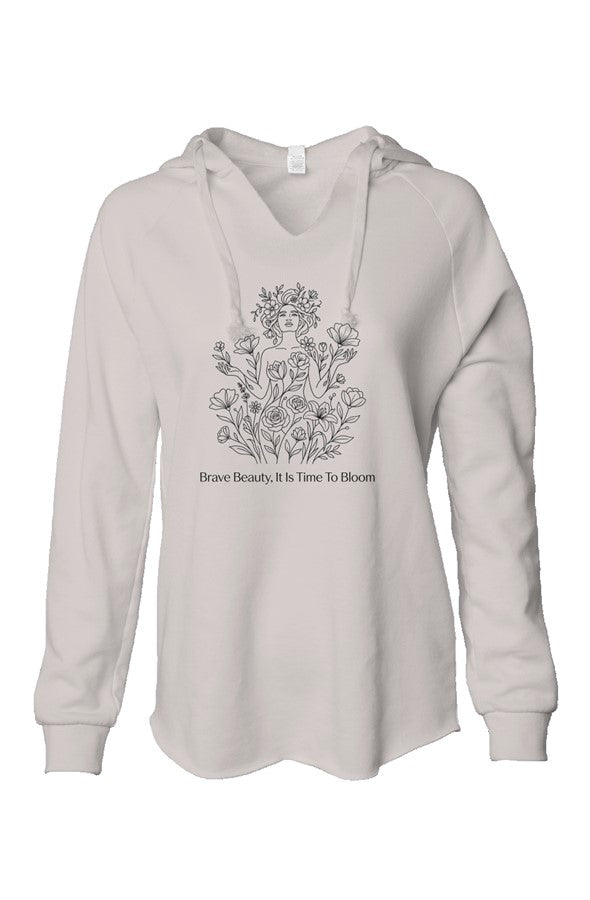 Womens Lightweight  Wash Hooded Sweatshirt - BBITB